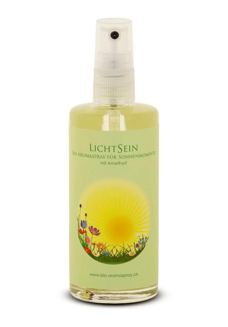 Bio-Aromaspray LichtSein mit Amethyst