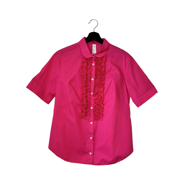 pinke Bluse