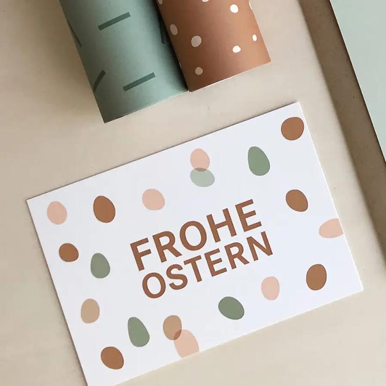 Postkarte FROHE OSTERN