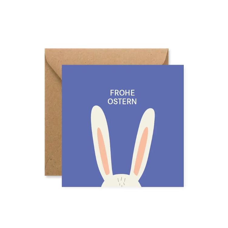 Postkarte Osterhase